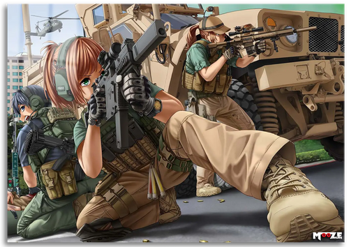 Çöl Harekatı: Anime Timi