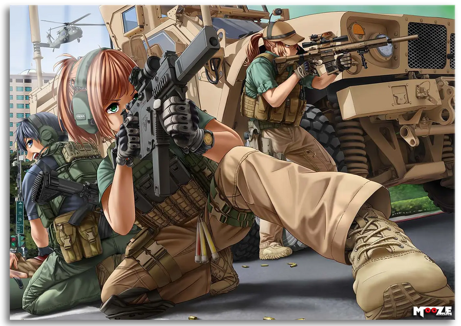 Çöl Harekatı: Anime Timi