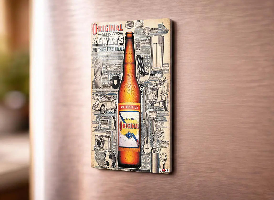 Değişmeyen Tat: Antarctica Bira Magnet