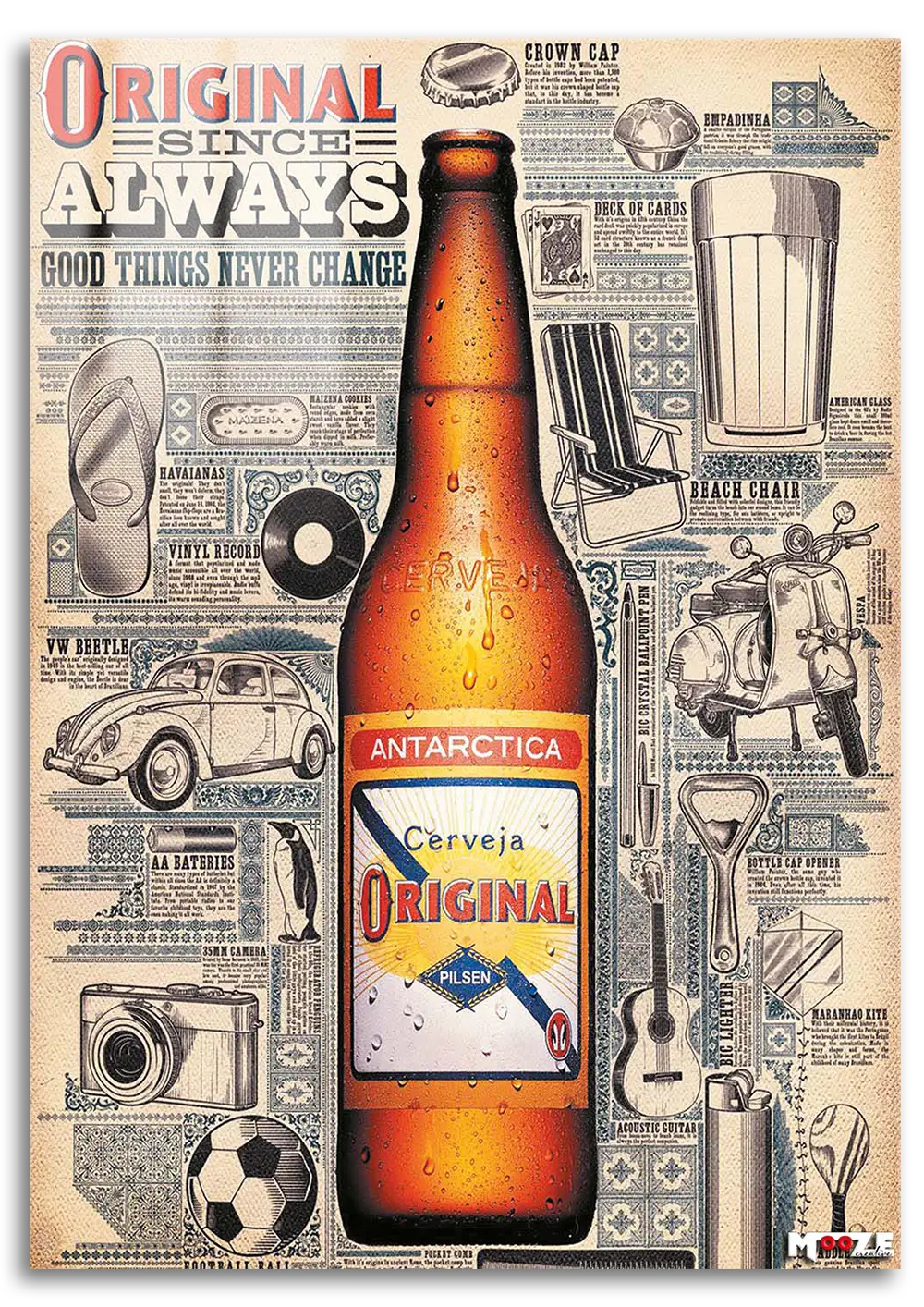 Değişmeyen Tat: Antarctica Bira Magnet