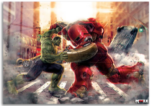 Demir ve Kas: Hulk vs Hulkbuster
