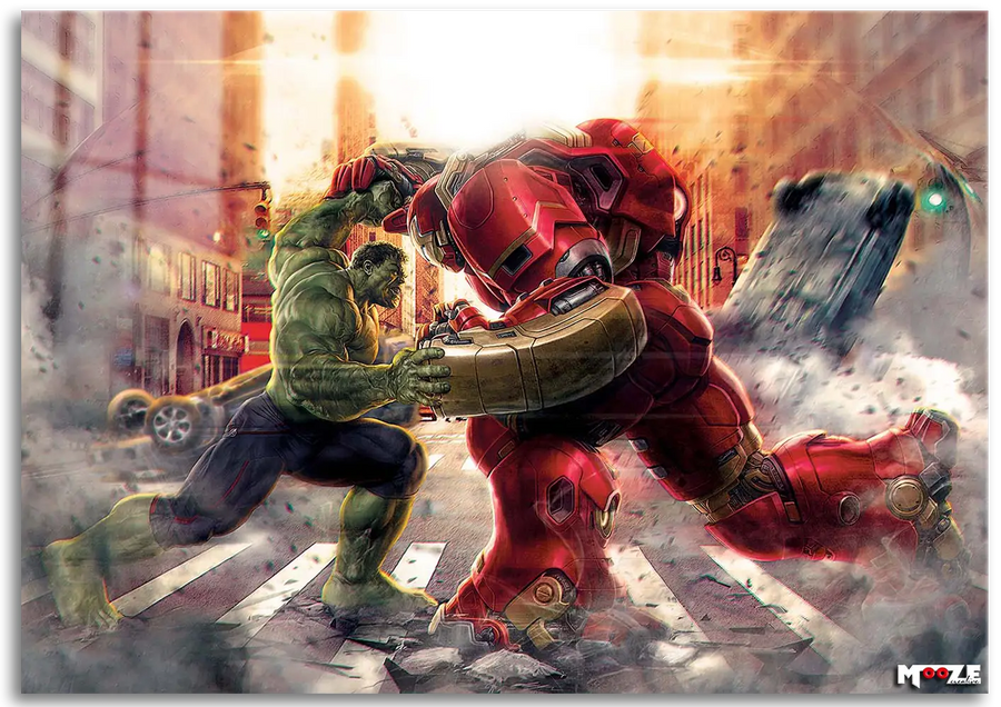 Demir ve Kas: Hulk vs Hulkbuster