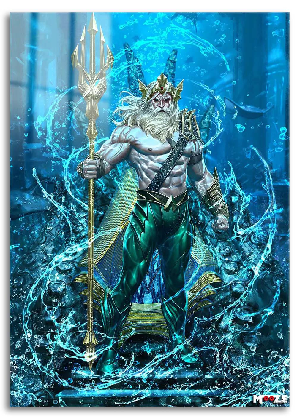 Deniz Tanrısı: Poseidon Magnet