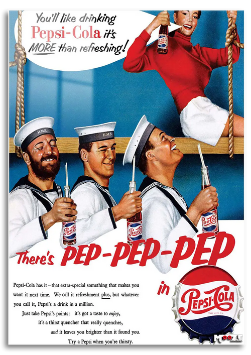 Denizci Neşesi: Retro Pepsi