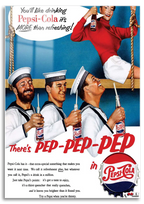 Denizci Neşesi: Retro Pepsi Magnet