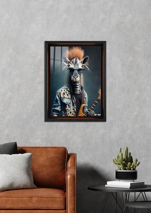 Desenli Rock: Zebra