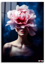 Doğanın Öpücüğü: Çiçek Yüz Magnet