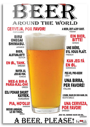 Dünya Dilleri: Bir Bira Lütfen