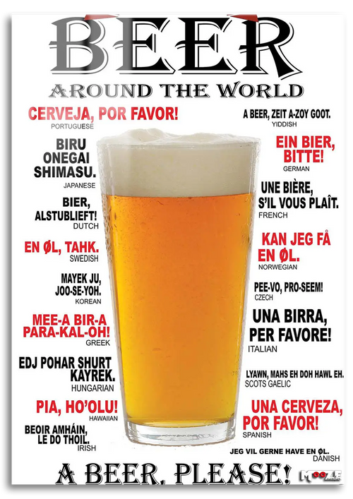 Dünya Dilleri: Bir Bira Lütfen