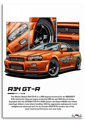 Efsane Kasa: Nissan R34