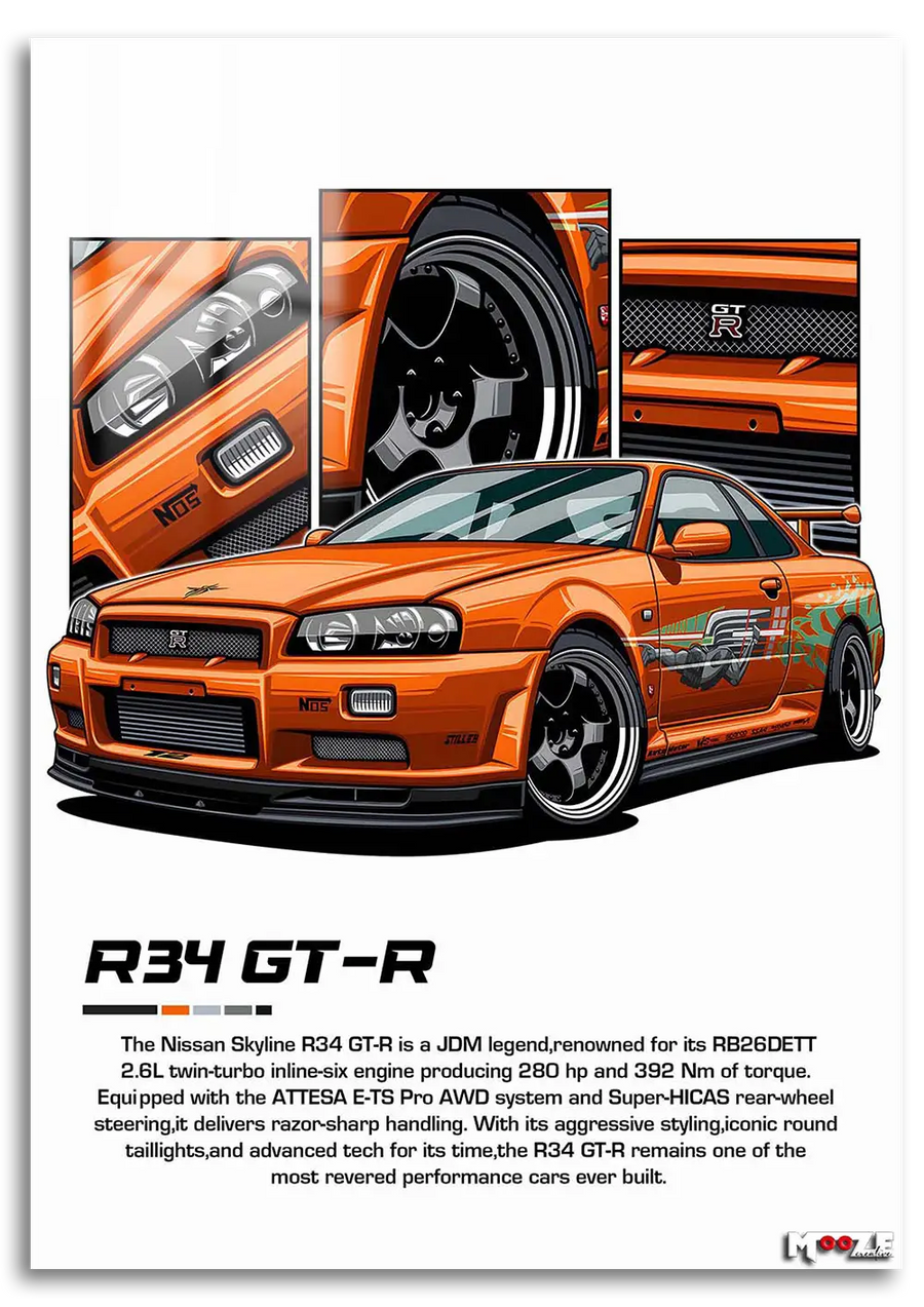 Efsane Kasa: Nissan R34
