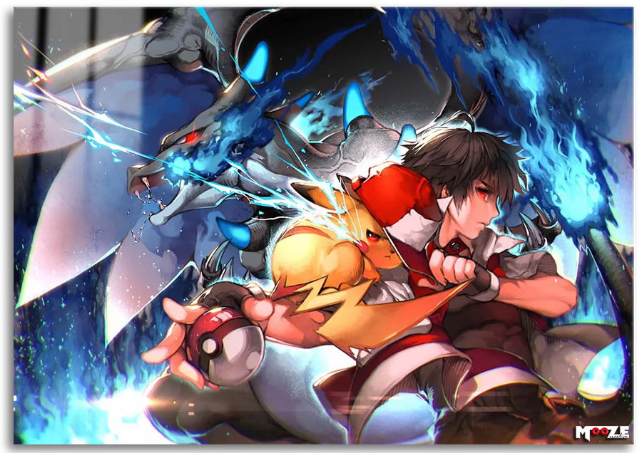 Eğitmen ve Ejder: Mega Charizard