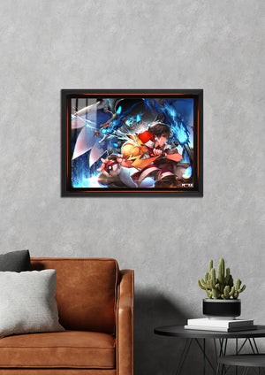Eğitmen ve Ejder: Mega Charizard