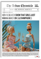 Eğlence Zamanı: Barbie ve Şampanya