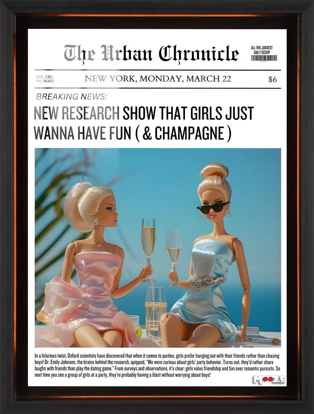 Eğlence Zamanı: Barbie ve Şampanya