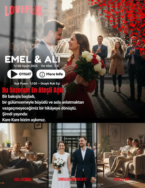 Loveflix Çift Posteri Tablo