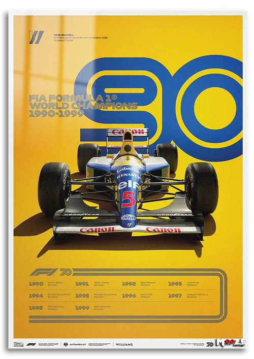 F1 Efsaneleri: 1990'lar Mansell