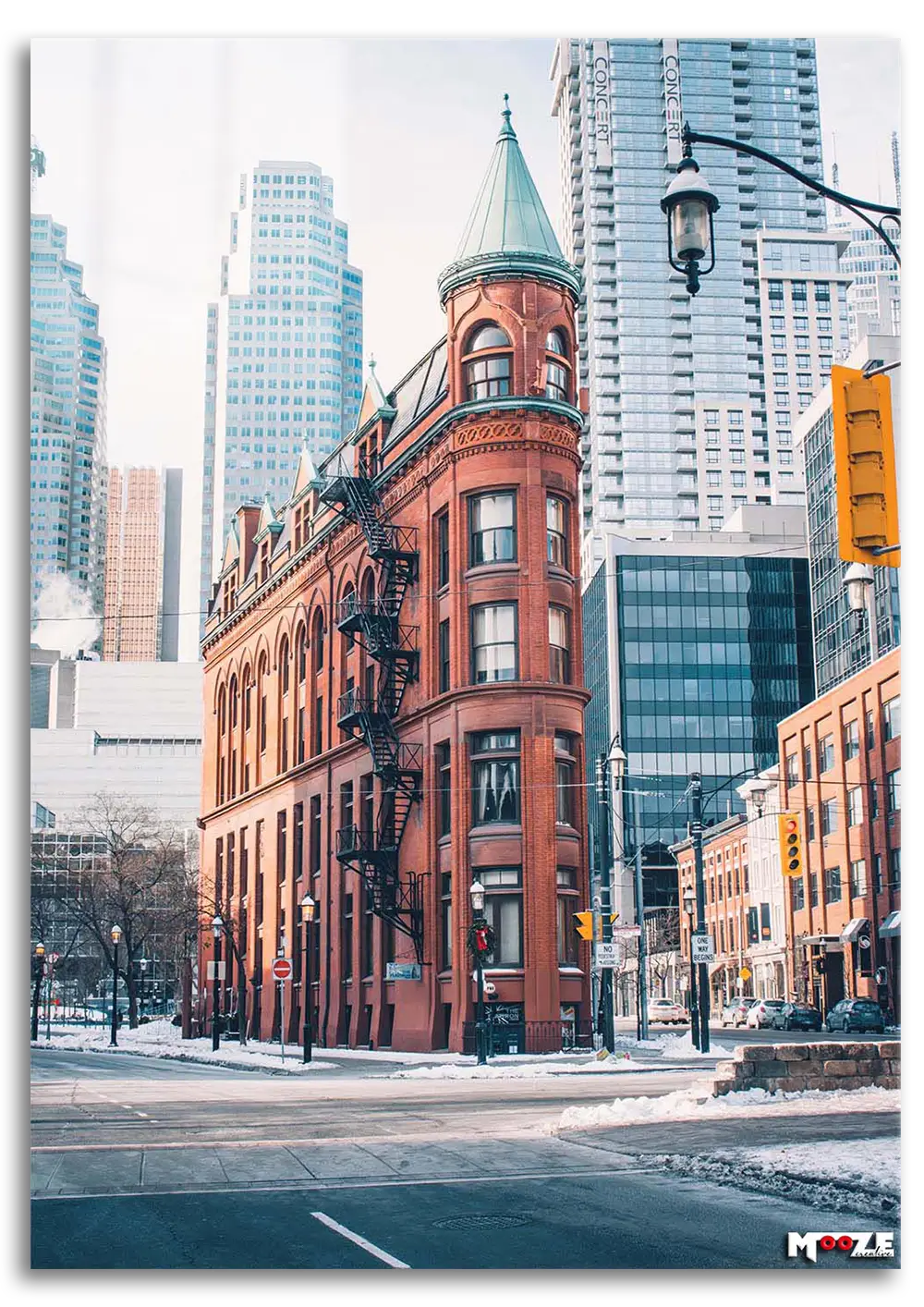 Flatiron Binası: Toronto Kış Magnet