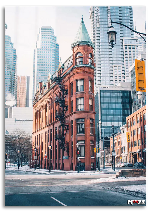Flatiron Binası: Toronto Kış
