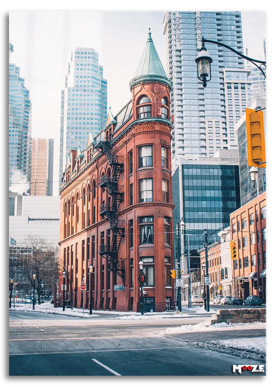 Flatiron Binası: Toronto Kış