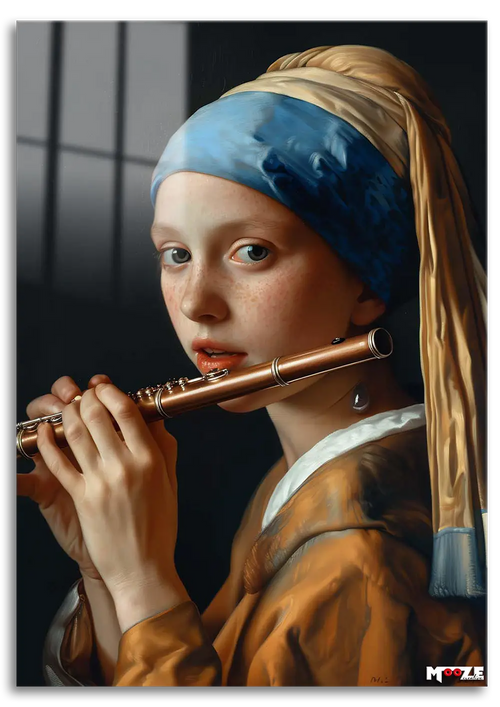 Flüt Çalan Kız: Modern Vermeer