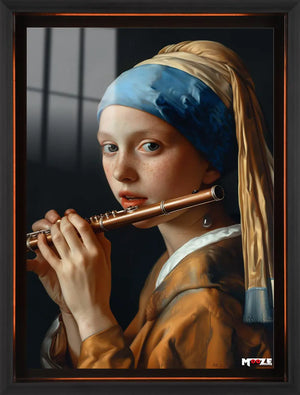 Flüt Çalan Kız: Modern Vermeer