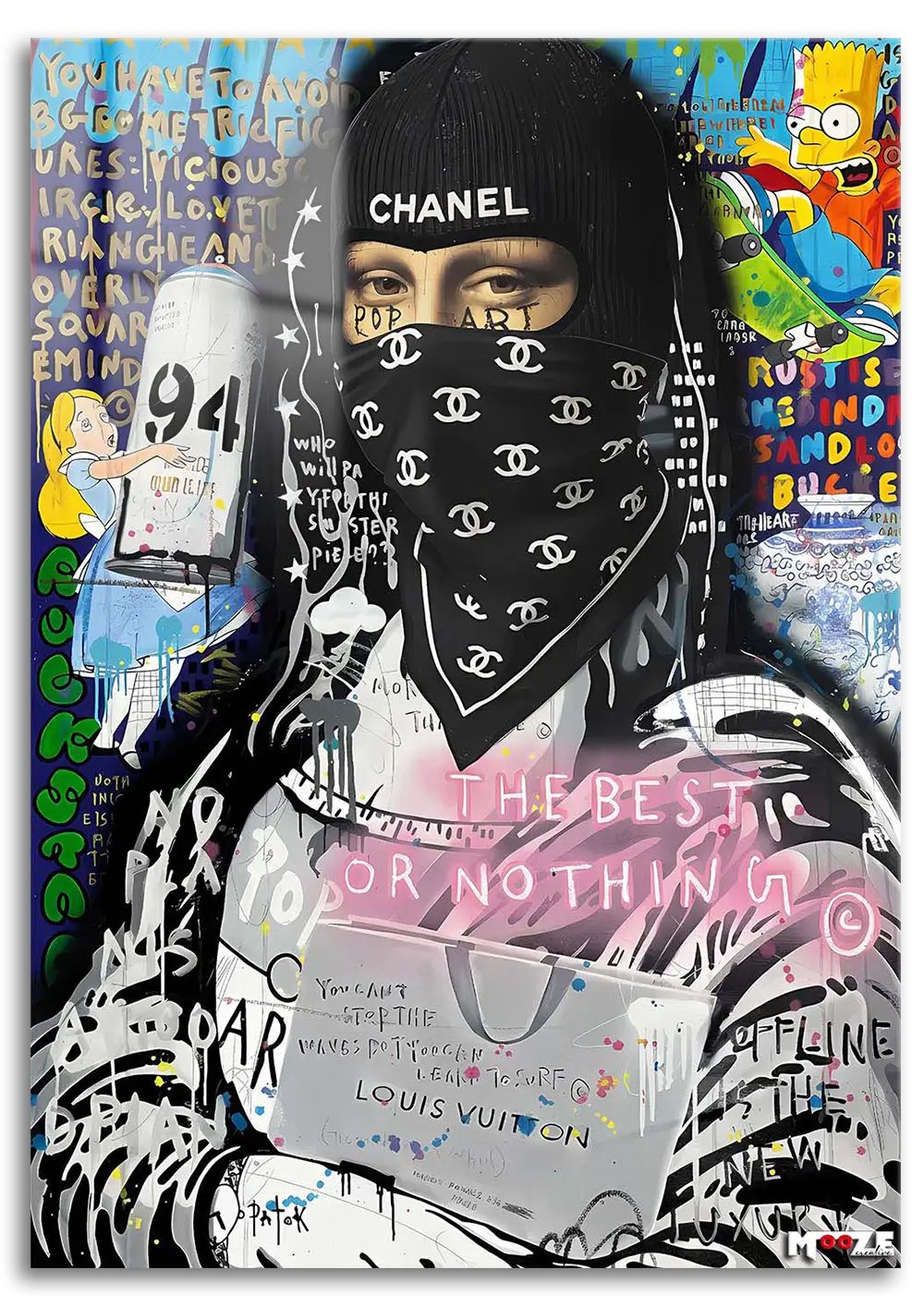 Gangster Lisa: Chanel Maske