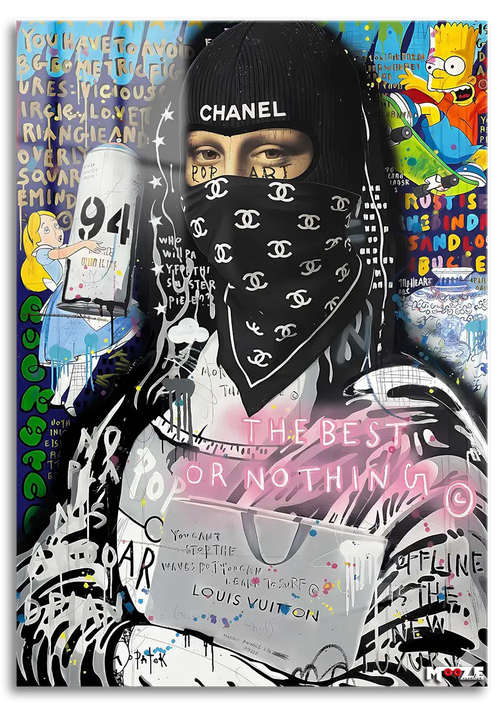 Gangster Lisa: Chanel Maske