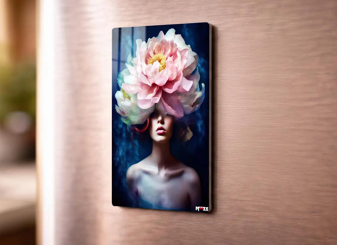 Gece Çiçeği: Şakayık Tacı Magnet