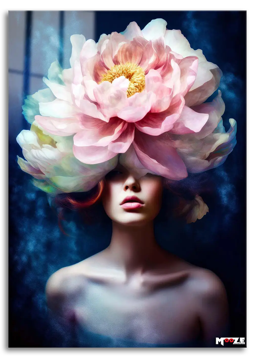 Gece Çiçeği: Şakayık Tacı Magnet