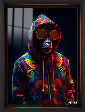 Gökkuşağı Tarzı: Pop Art Goril