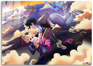 Gökyüzü Dansı: Deku ve Uraraka