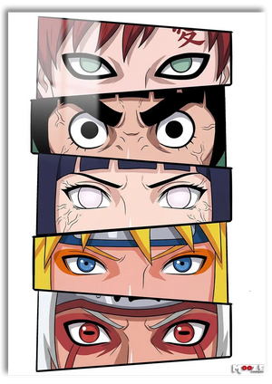 Güçlü Gözler: Anime Kolaj