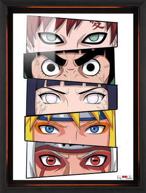 Güçlü Gözler: Anime Kolaj