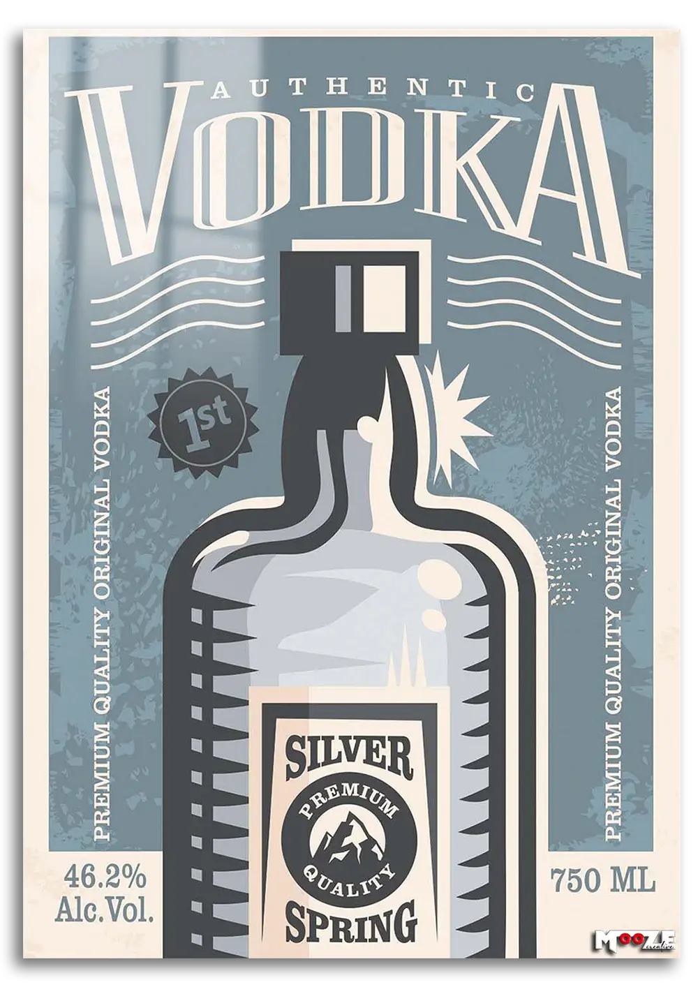 Gümüş Bahar: Premium Vodka Magnet