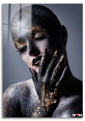 Gümüş ve Altın: Işıltılı Portre