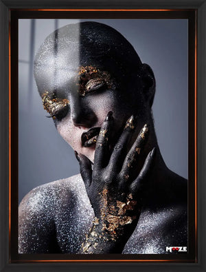 Gümüş ve Altın: Işıltılı Portre