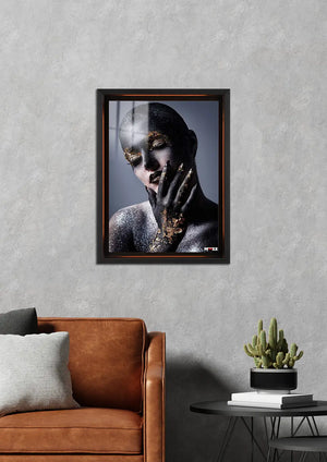 Gümüş ve Altın: Işıltılı Portre