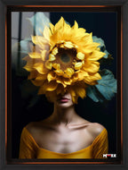 Güneşin Kızı: Ayçiçeği Portre