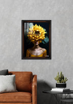 Güneşin Kızı: Ayçiçeği Portre