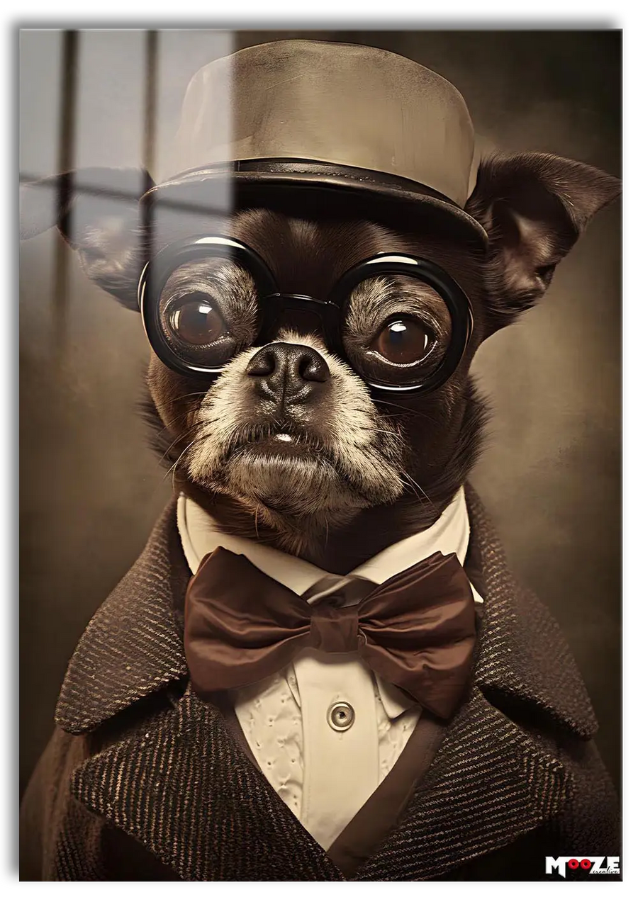Hayvan Sanatı: Beyefendi Pug