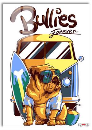 Hayvan Sanatı: Tatilci Bulldog