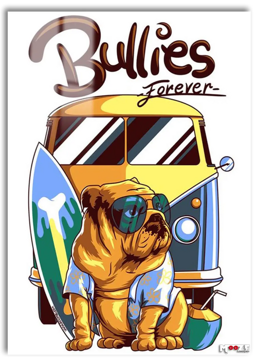 Hayvan Sanatı: Tatilci Bulldog