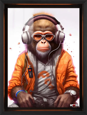 Hipster DJ: Turuncu Ceket