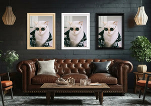 Hipster Kedi: Ekose Gömlek