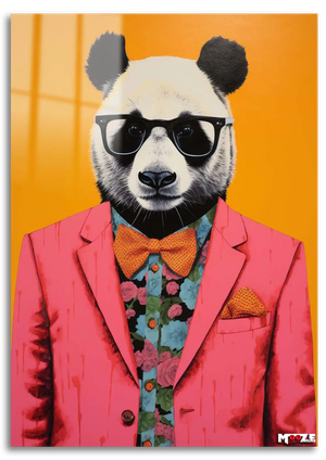 Hipster Panda: Pembe Ceket