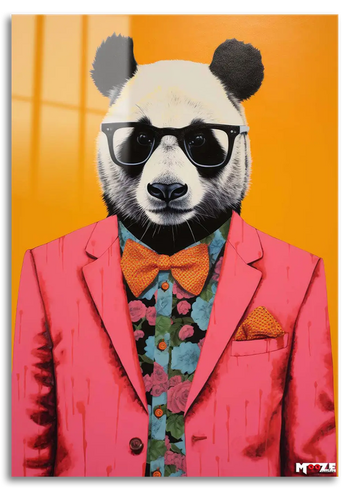 Hipster Panda: Pembe Ceket