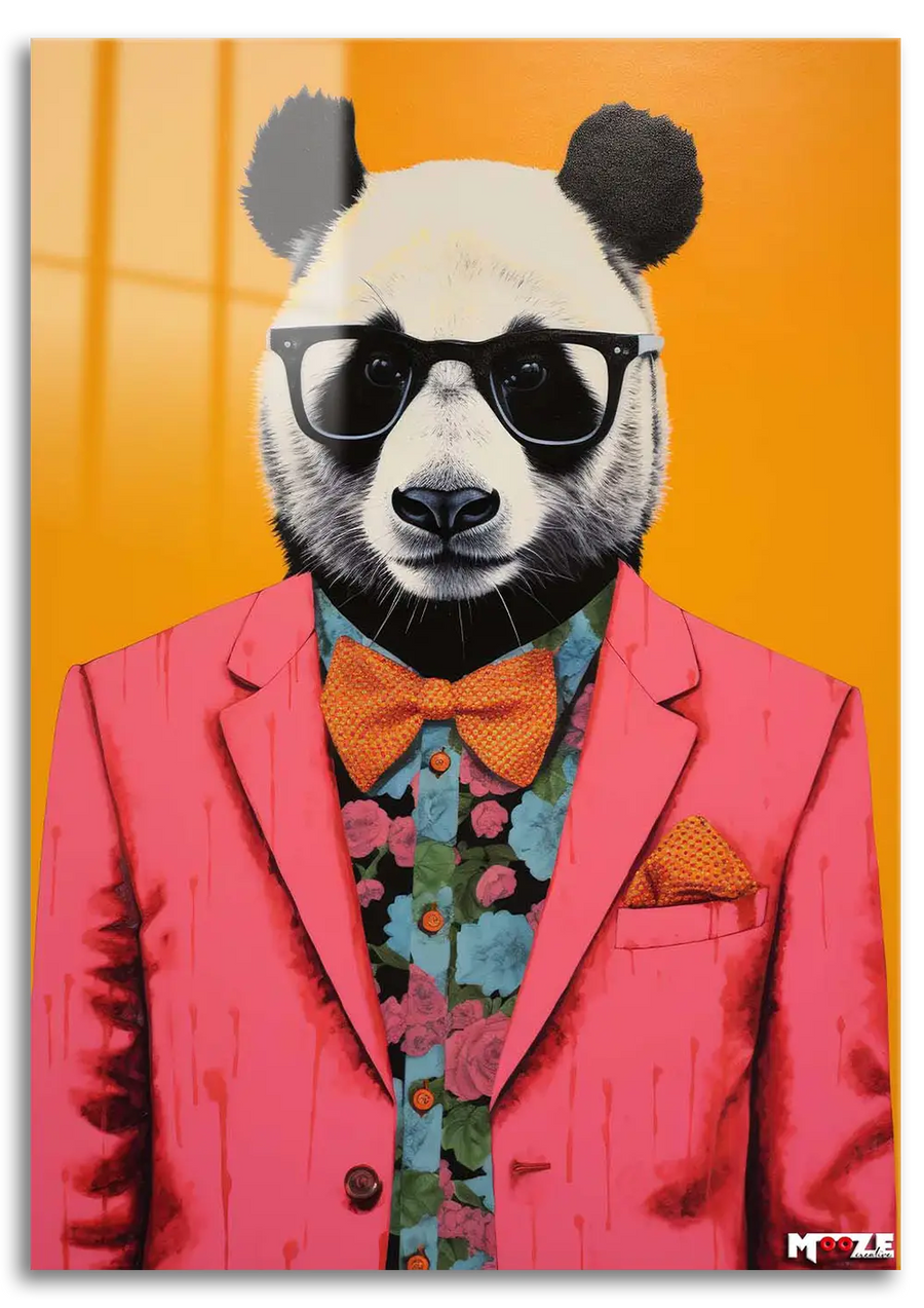 Hipster Panda: Pembe Ceket