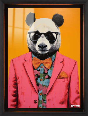 Hipster Panda: Pembe Ceket