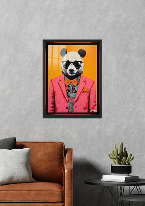 Hipster Panda: Pembe Ceket
